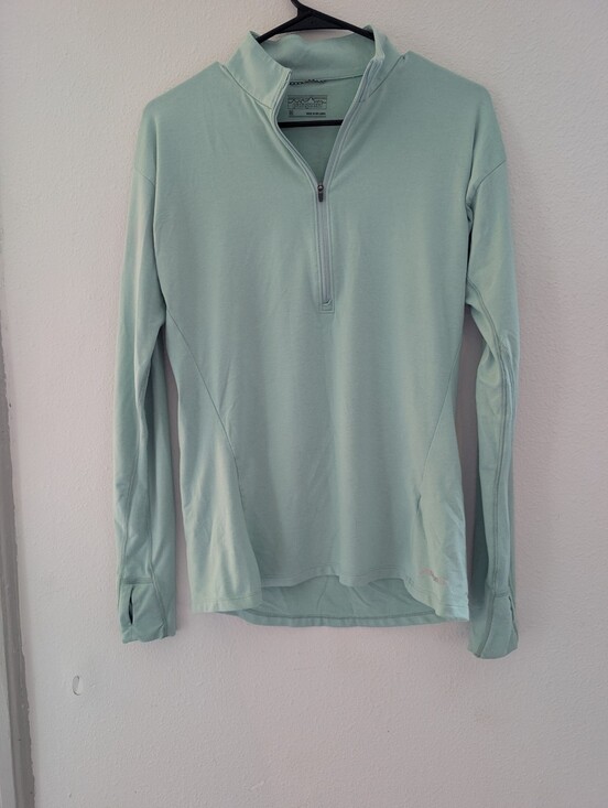 Patagonia Tops - Patagonia Mint Green Women's Long-Sleeve Quarter-Zip